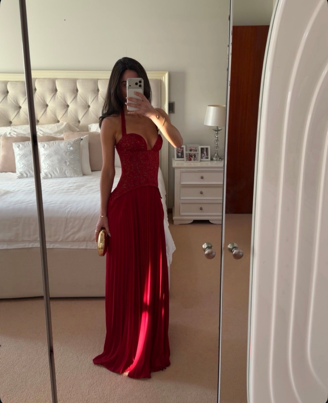 Fenity Gaia dress in red