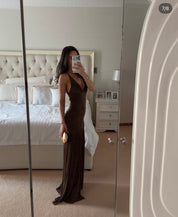 Misha the inferno jersey dress