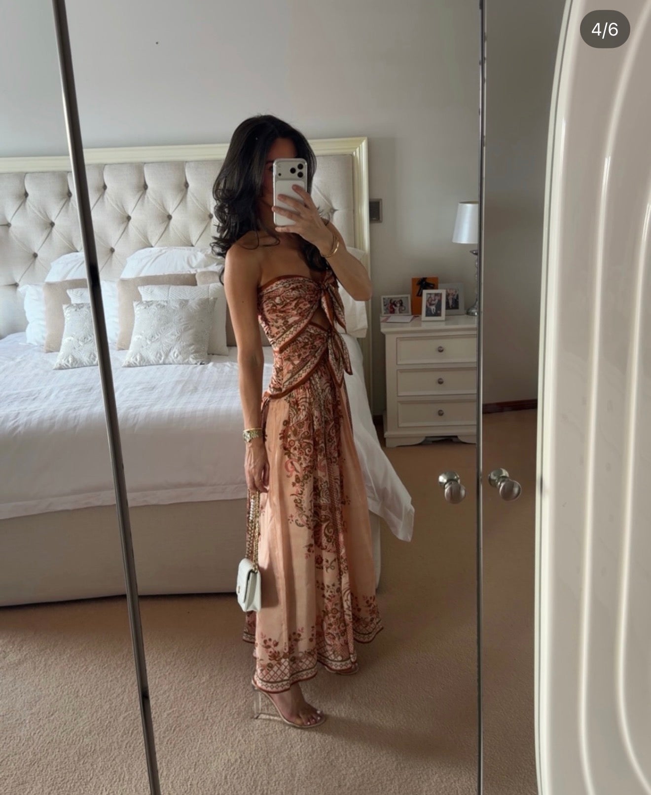 Zimmerman ASTER SCARF MIDI DRESS