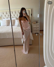 Natalie Rolt Verity Buster in Baby Pink + Evelyn Skirt