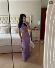 Christopher Esber MAPARADITA PLEATED TOP & SKIRT