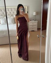 Eliya the label Deanne gown in wine