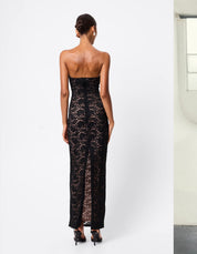 Mossman LUCIA MAXI DRESS in black