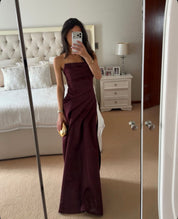 Eliya the label Deanne gown in wine