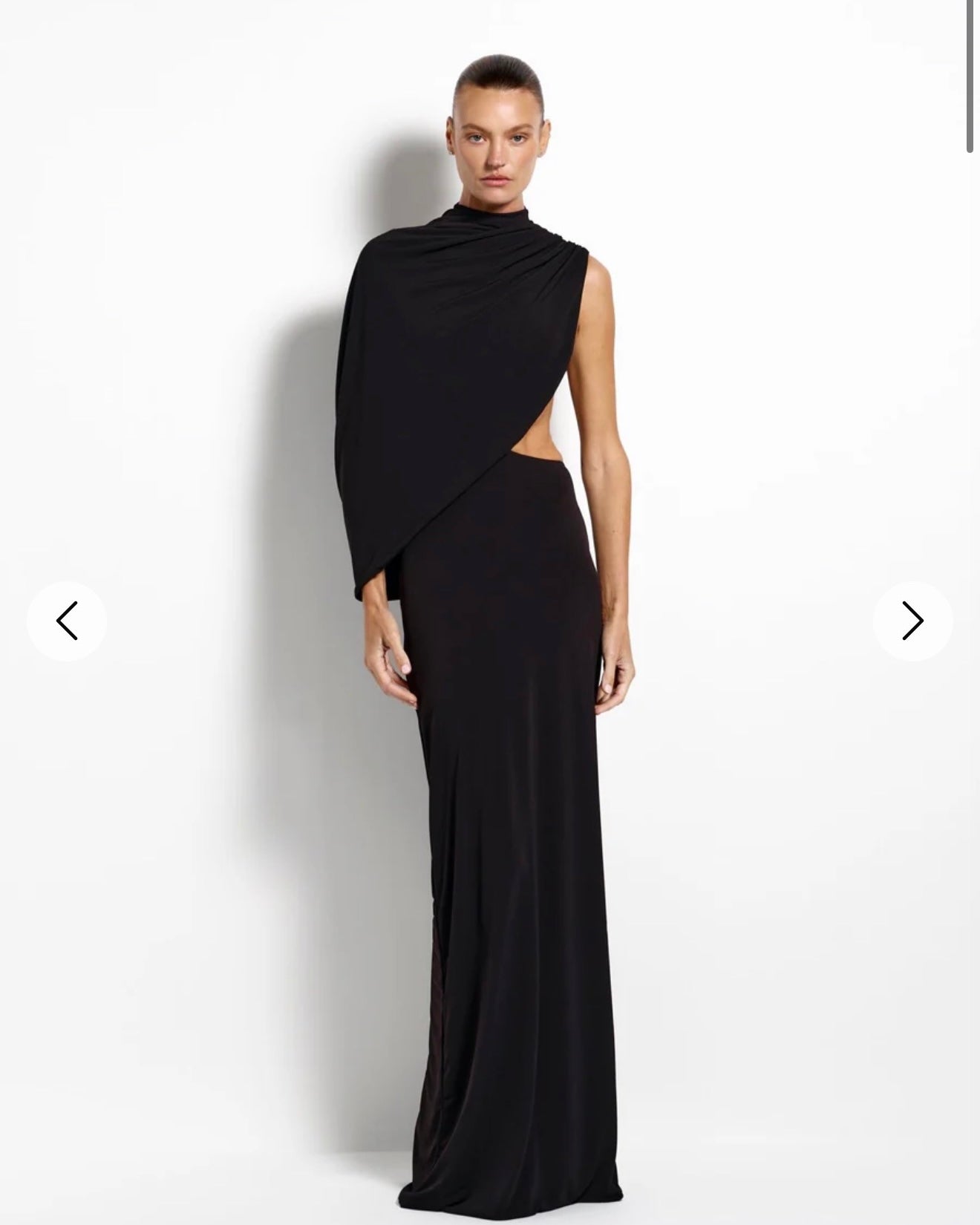 Effie Kats Aleksi Gown - Black
