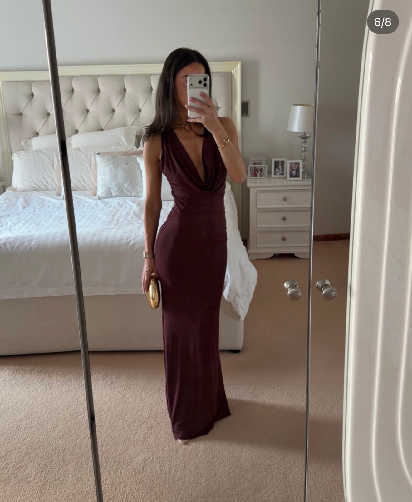 Bec & Bridge- BRIGITTE COWL NECK MAXI DRESS