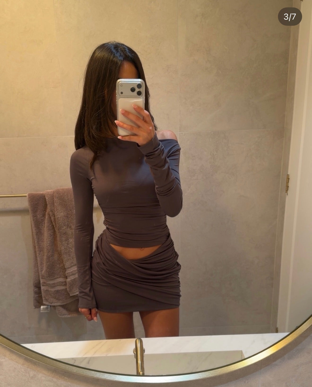 Benni Wilder Long Sleeve Dress