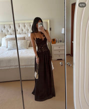 Hansen & Gretel STEPHANIE MAXI DRESS CEDAR