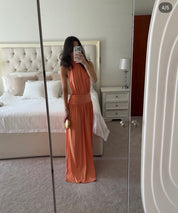Arcina Ori SANTINA DRESS TANGERINE