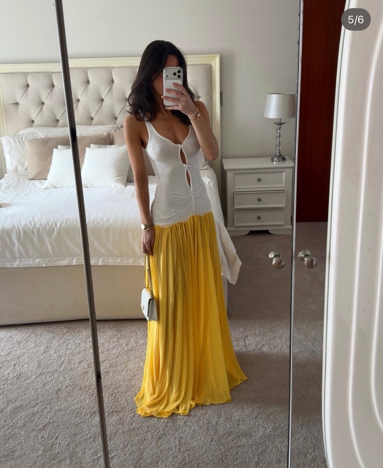 Christopher Esber ❤️ OPEN TWIST VERNER LACE TANK DRESS