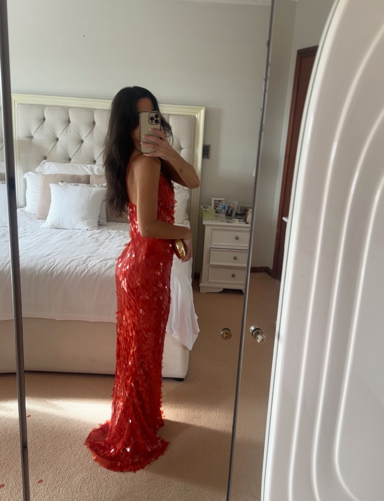 Misha- SAPPHIRE SEQUIN MAXI DRESS