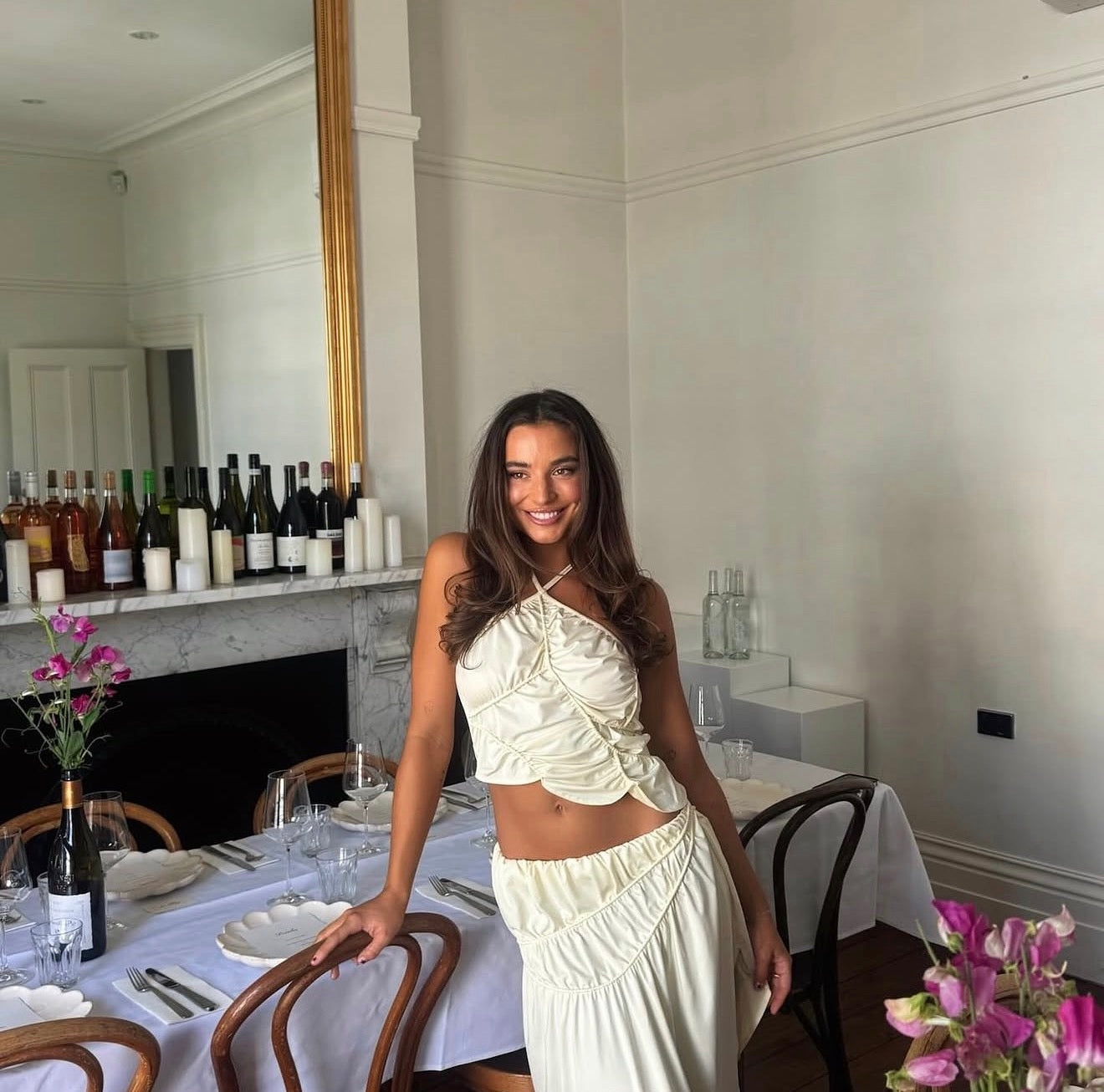 Koster Kulture Fleur Top & Skirt Set