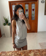 Bec & Bridge - JUNA HIGH NECK MINI DRESS