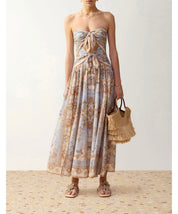 Zimmerman ECHO SCARF MIDI DRESS