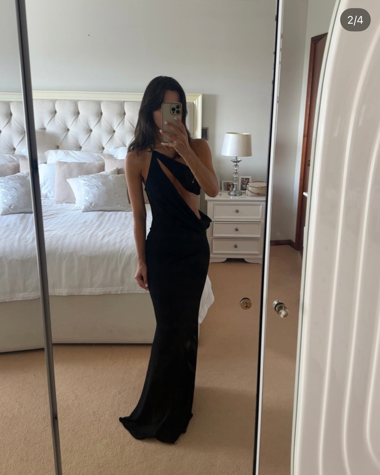 Natalie Rolt Elissa Black Dress