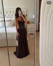 Hansen & Gretel STEPHANIE MAXI DRESS CEDAR