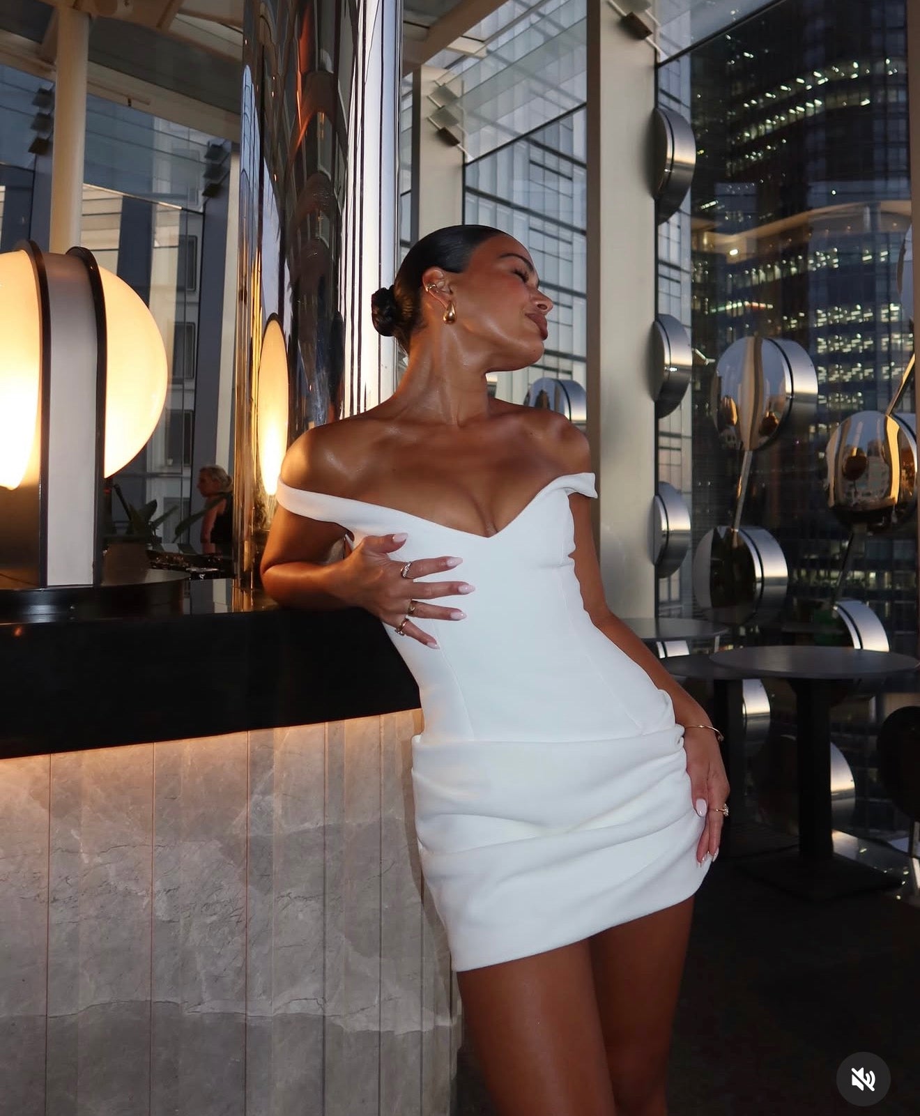 Arcina ori AVERY DRESS IVORY