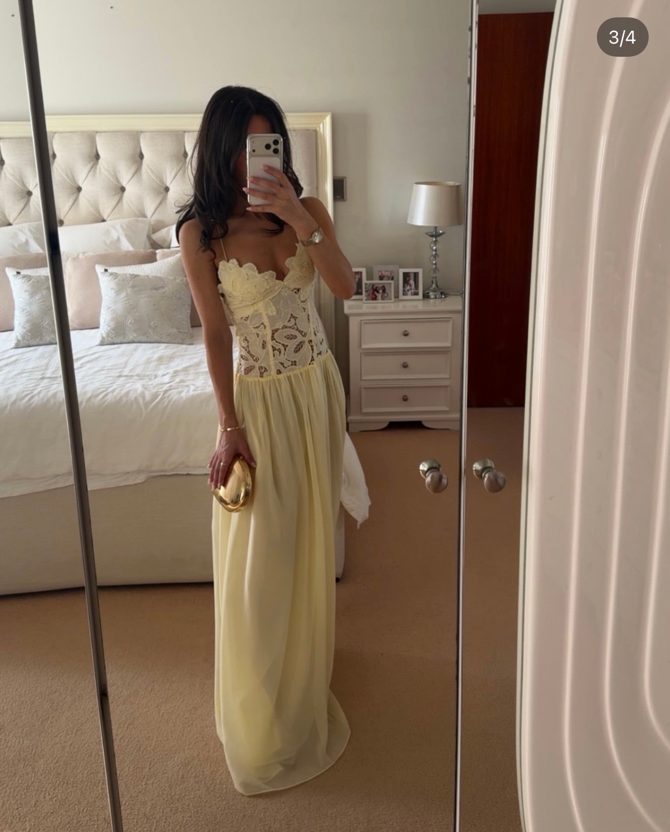 Hansen & Gretel - Stephanie maxi dress butter