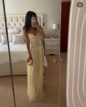Hansen & Gretel - Stephanie maxi dress butter