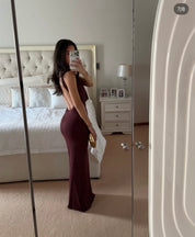 Bec & Bridge- BRIGITTE COWL NECK MAXI DRESS
