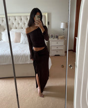 Benni Roman Maxi Dress - Chocolate
