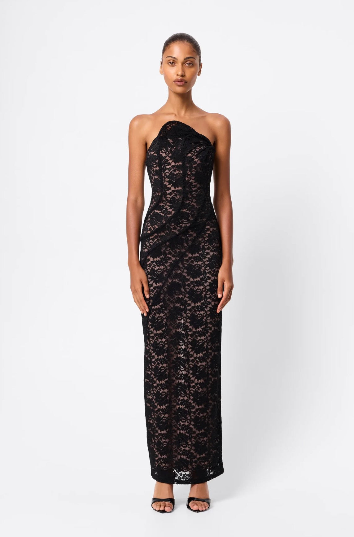 Mossman LUCIA MAXI DRESS in black