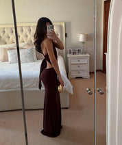 Natalie Rolt Fabienne Gown Espresso