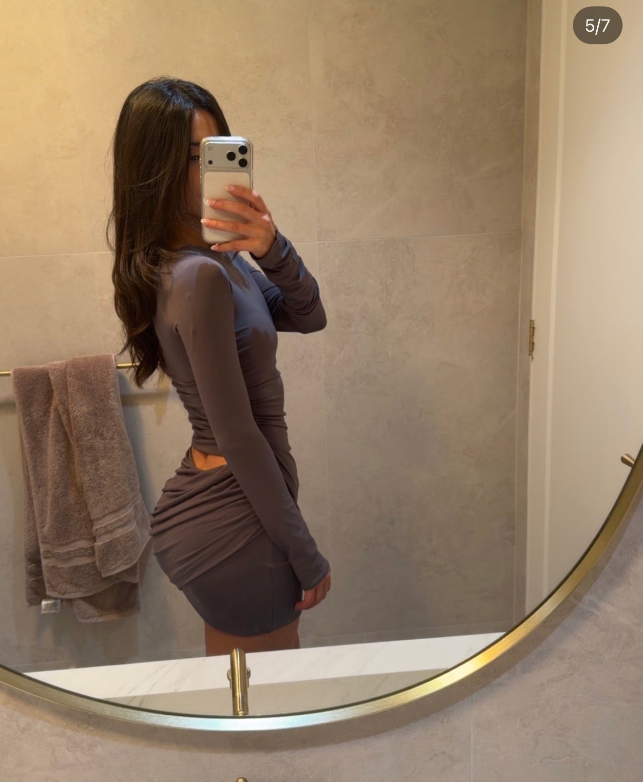 Benni Wilder Long Sleeve Dress
