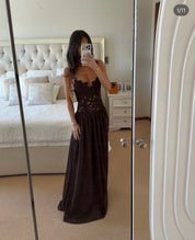Hansen & Gretel STEPHANIE MAXI DRESS CEDAR