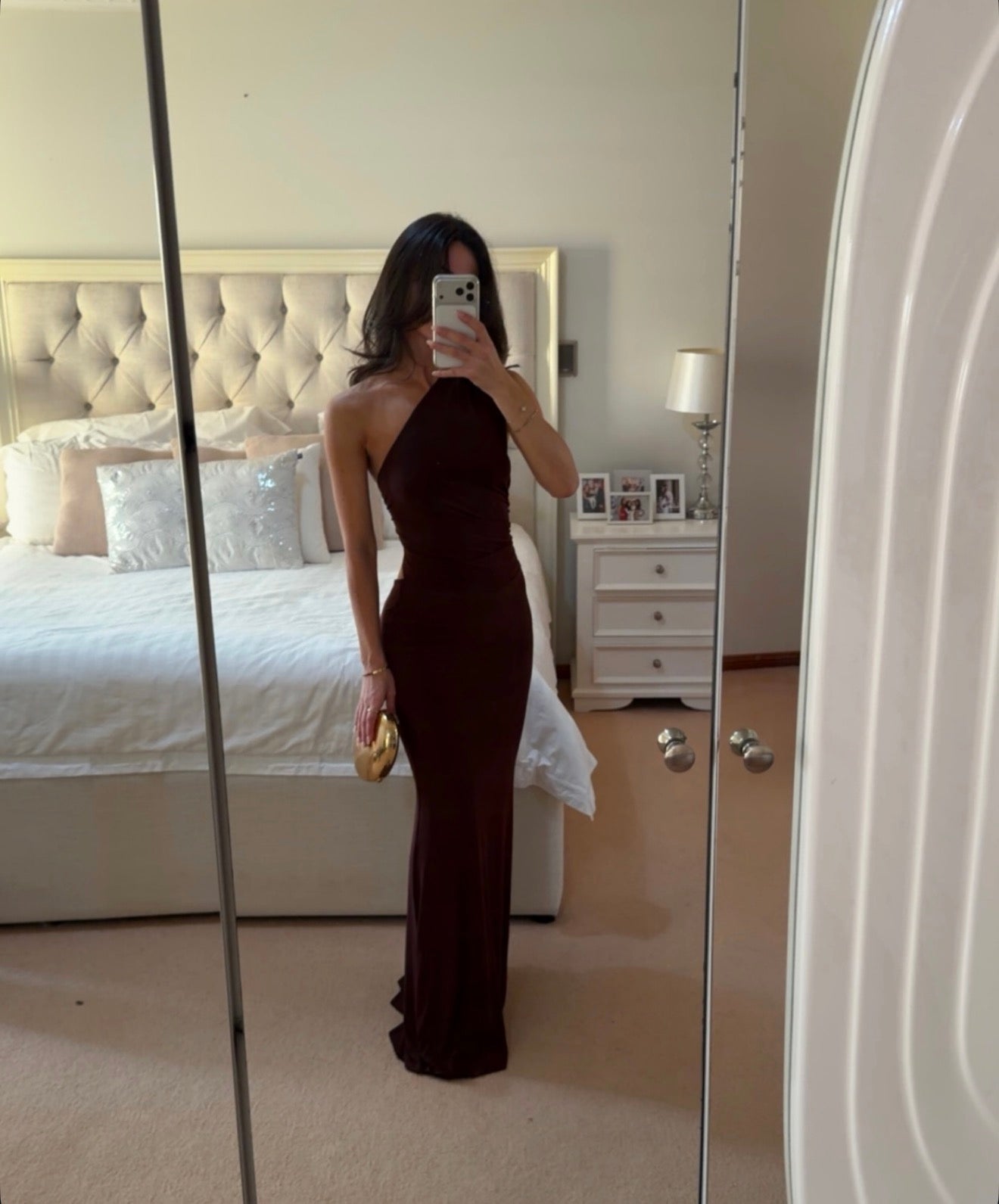 Natalie Rolt Fabienne Gown Espresso