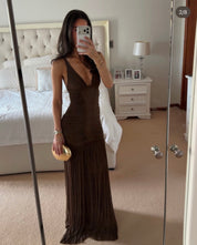 Misha the inferno jersey dress