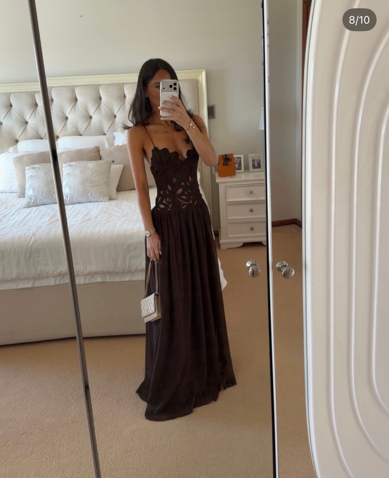 Hansen & Gretel STEPHANIE MAXI DRESS CEDAR