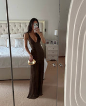 Misha the inferno jersey dress