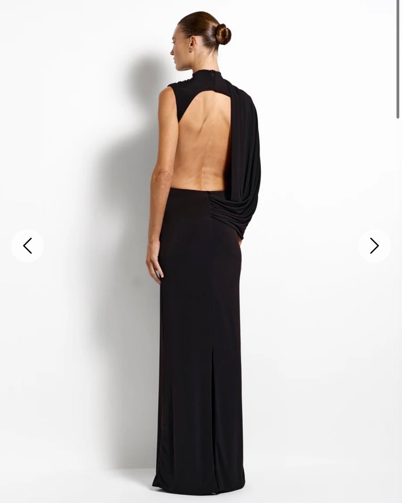 Effie Kats Aleksi Gown - Black