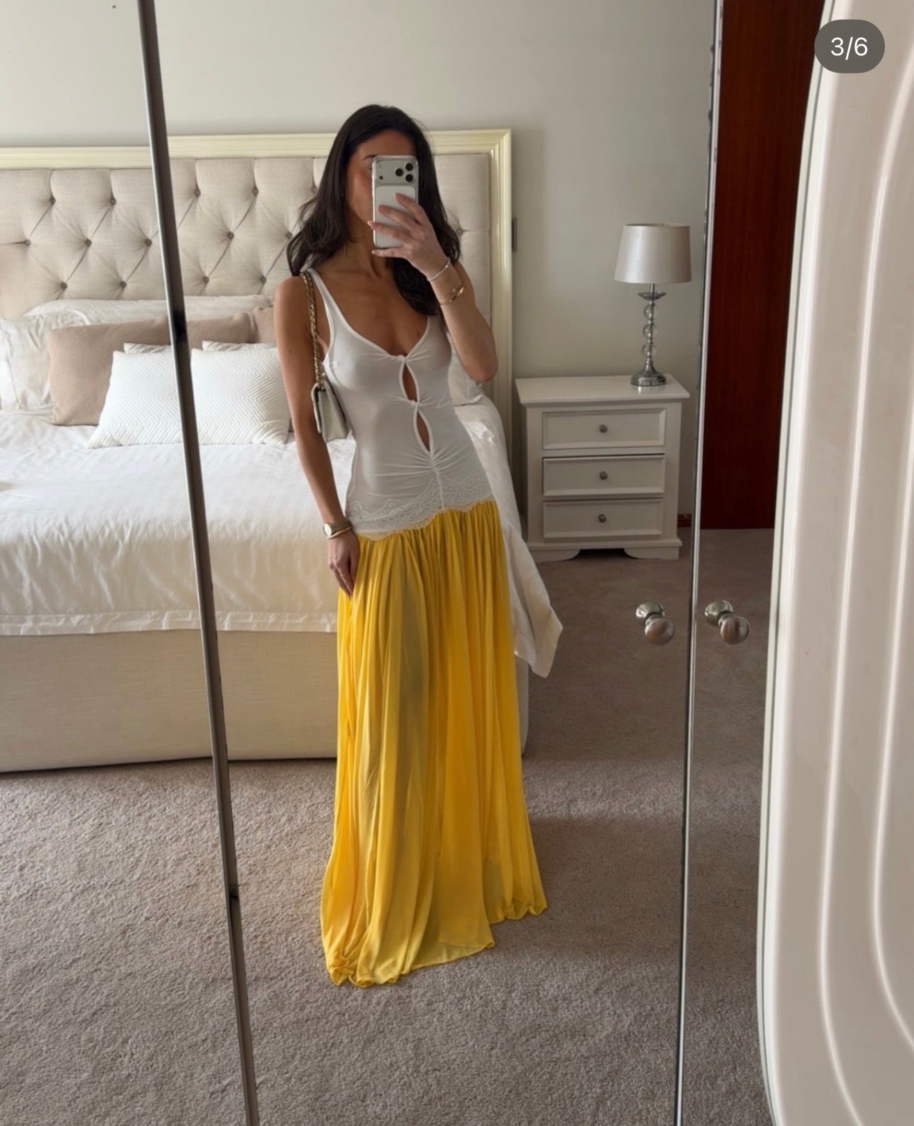 Christopher Esber ❤️ OPEN TWIST VERNER LACE TANK DRESS