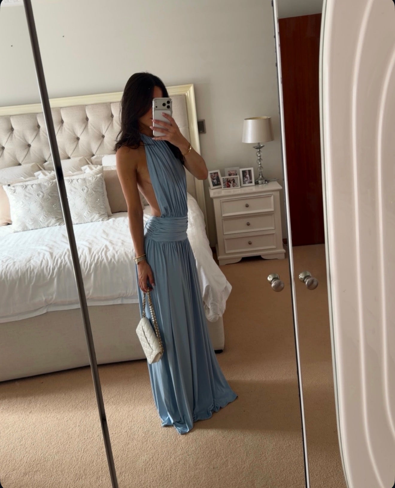 Arcina Ori Santina dress sky blue