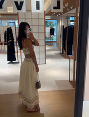 Zimmerman ASTER EMBELLISHED MIDI SKIRT set