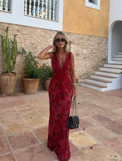 JULIETTE MAXI DRESS IN ROSÉ By Bydee