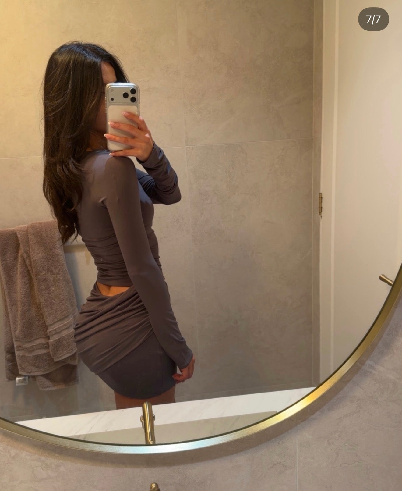 Benni Wilder Long Sleeve Dress
