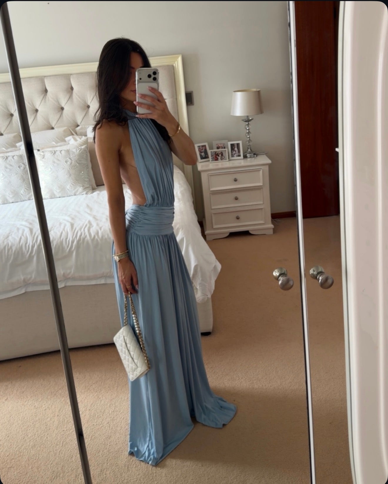 Arcina Ori Santina dress sky blue