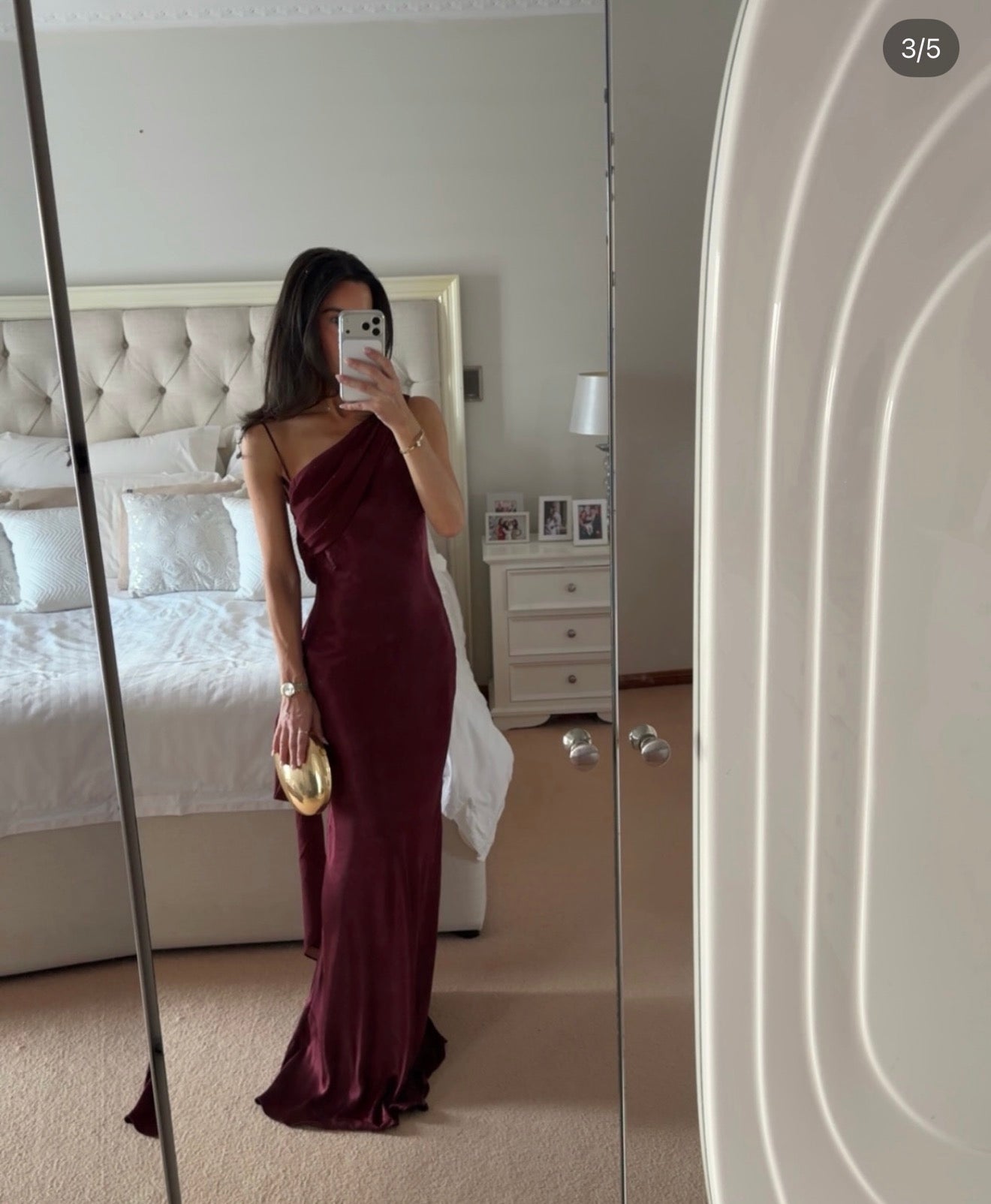 Arcina Ori HELENA DRESS PLUM