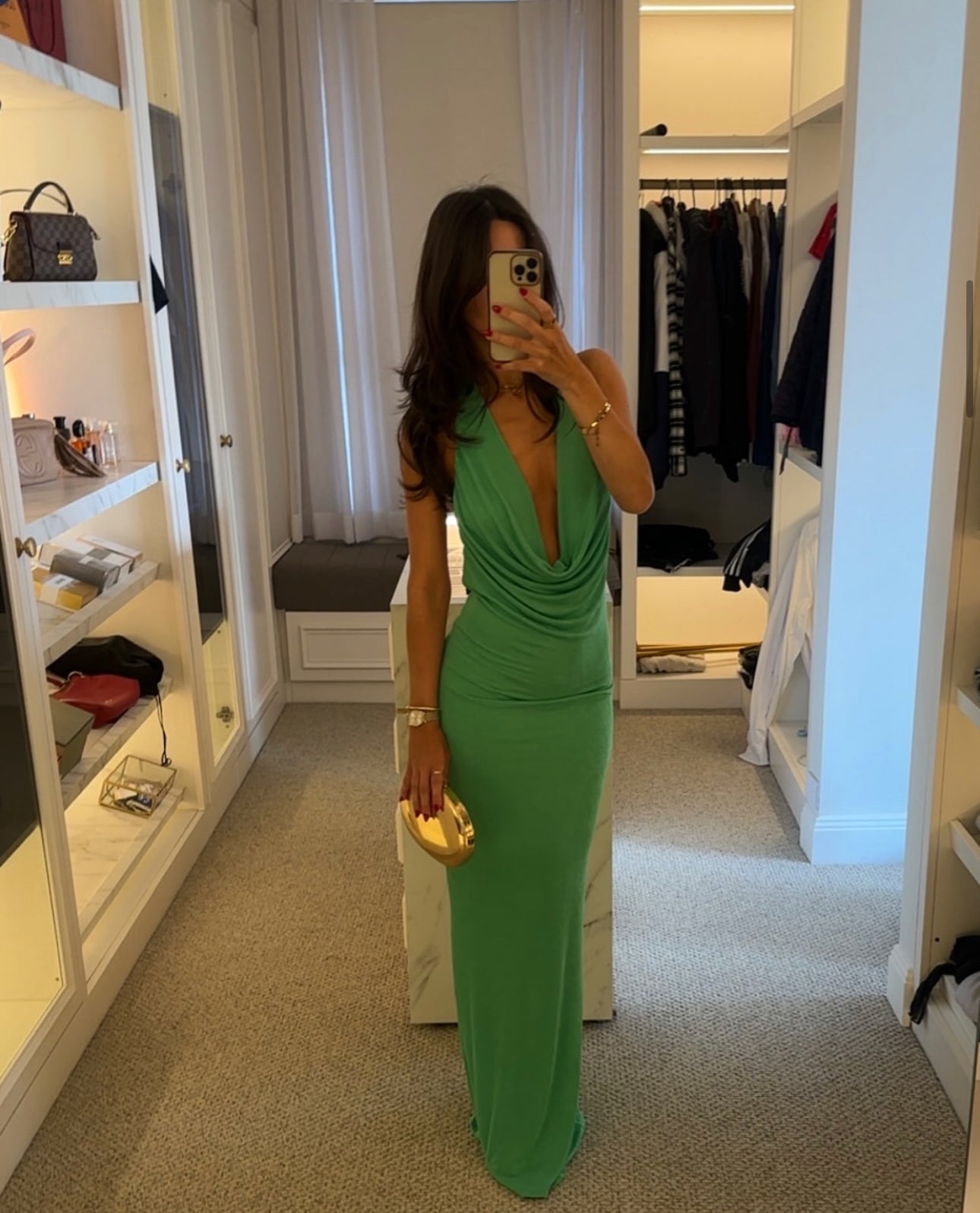 By Nicola Riley Maxi Dress in Green