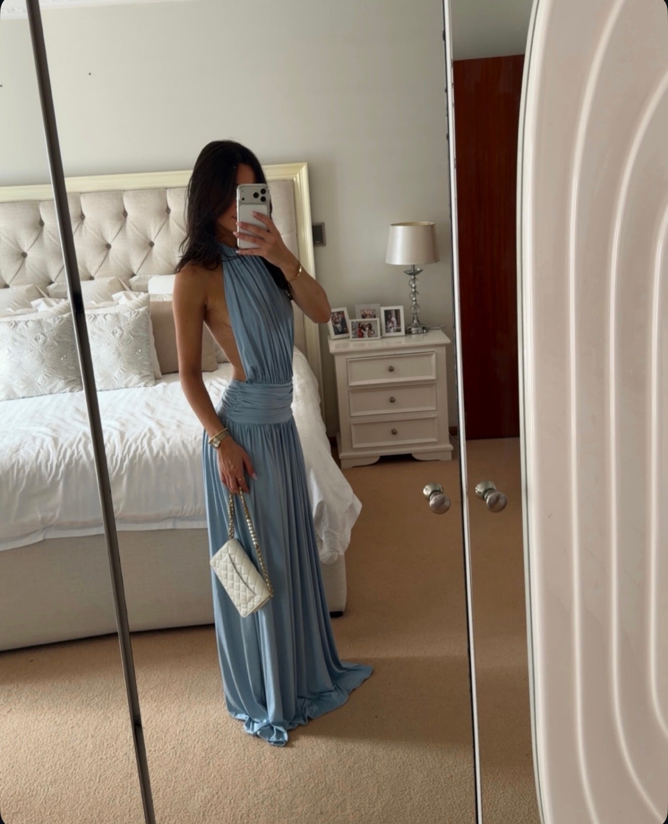Arcina Ori Santina dress sky blue