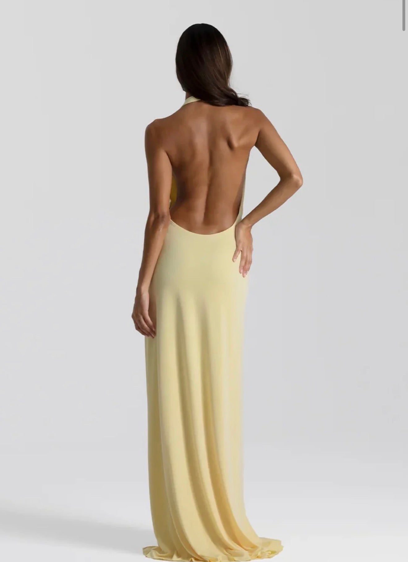 Natalie Rolt Winona Gown in yellow