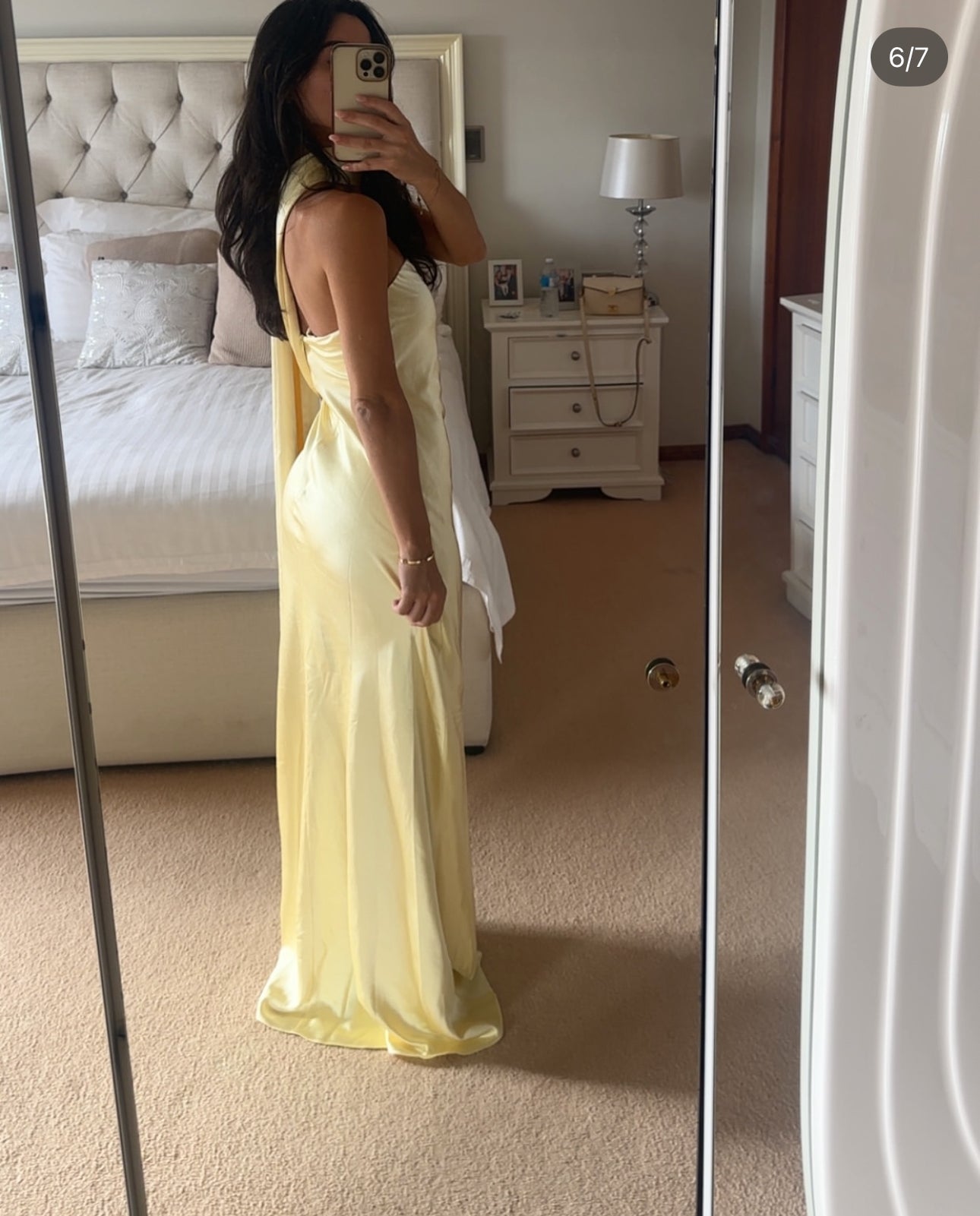 Misha The 'Lilia' Satin Dress