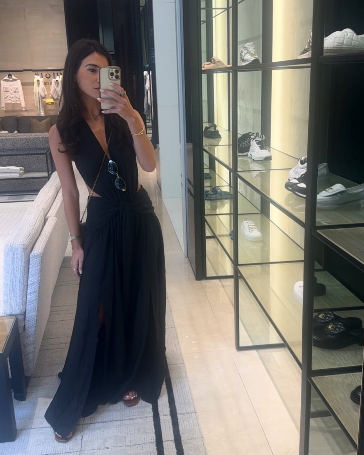 Zimmermann Rhiannon Plunge Halter Maxi