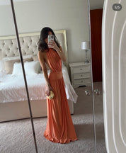 Arcina Ori SANTINA DRESS TANGERINE