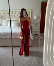 Babyboo Crya Maxi dress in red