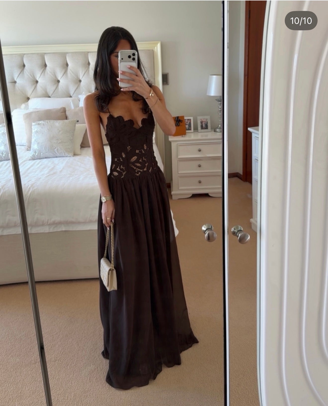 Hansen & Gretel STEPHANIE MAXI DRESS CEDAR