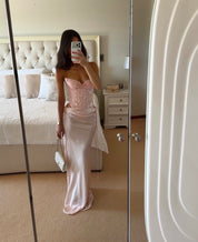 Natalie Rolt Verity Buster in Baby Pink + Evelyn Skirt